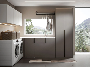 MINERVA 10 - Sectional laundry room cabinet by Edoné by Agorà - view 2